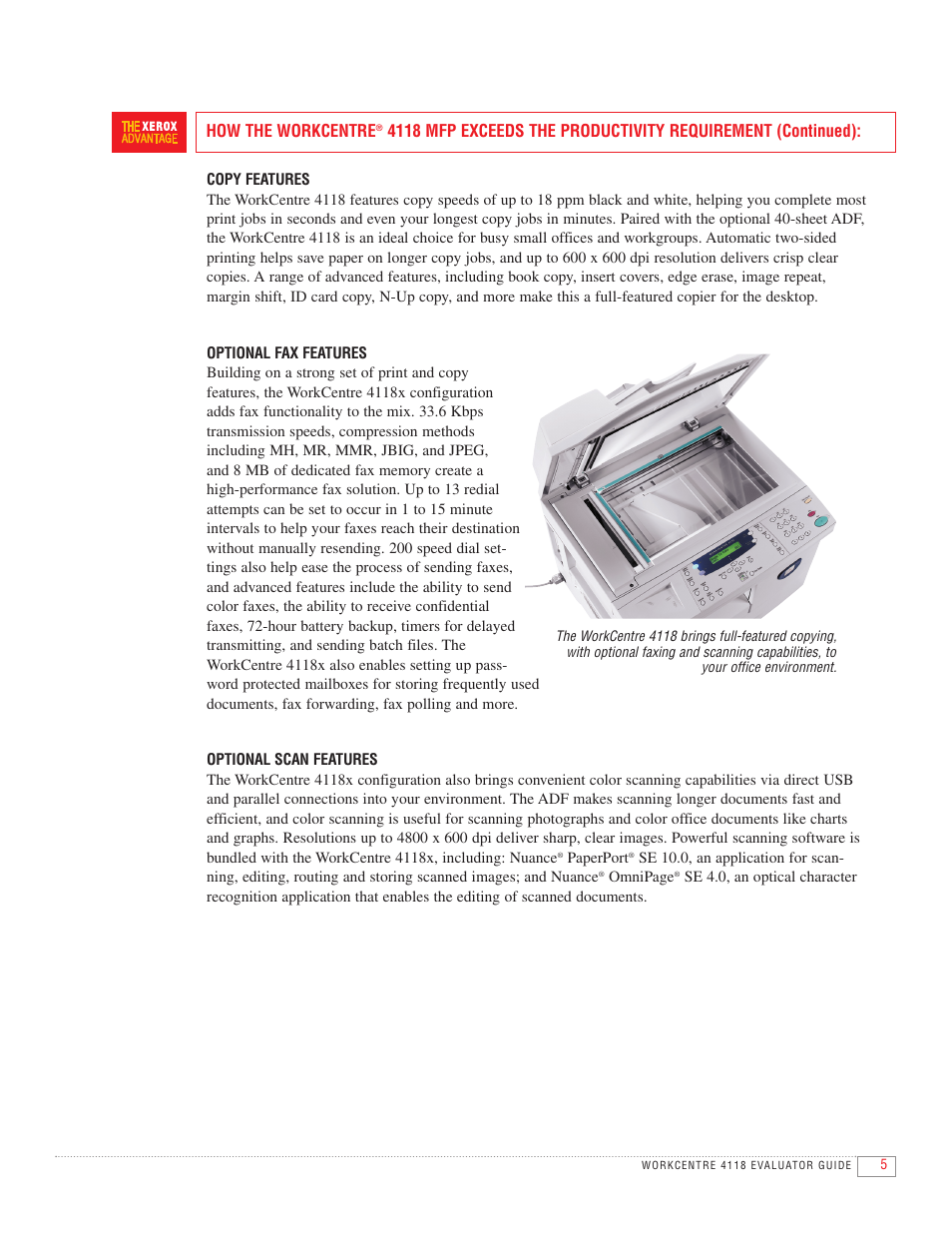 How the workcentre | Kyocera 4118 User Manual | Page 7 / 16