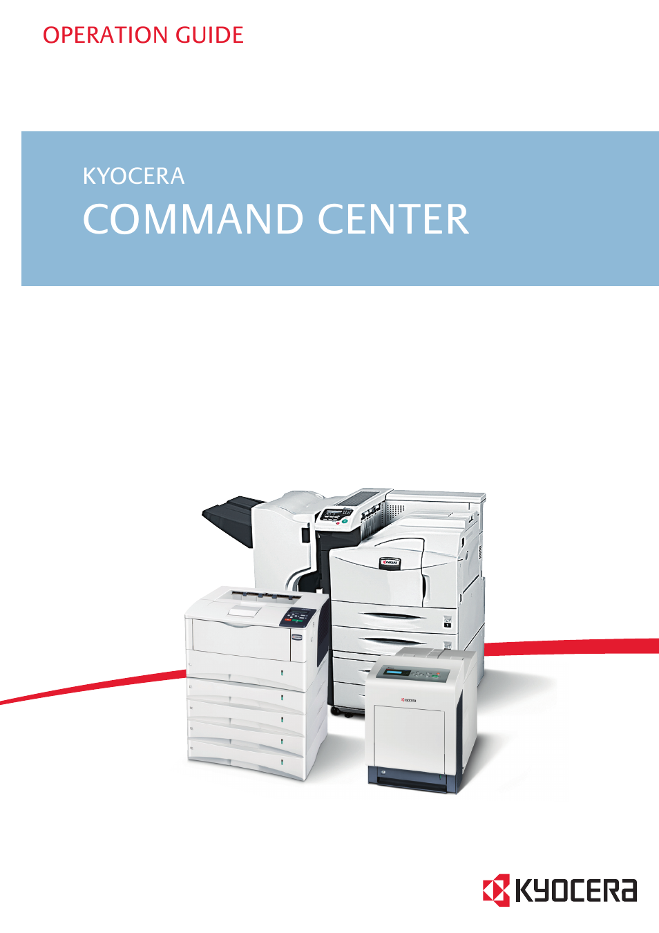 Kyocera COMMAND CENTER Multifunctional Printer User Manual | 58 pages