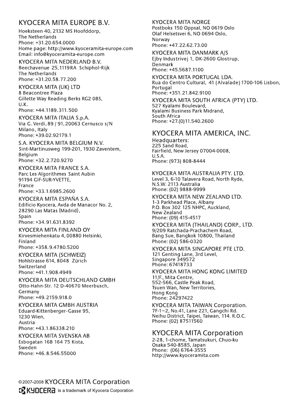 Kyocera COMMAND CENTER Multifunctional Printer User Manual | Page 57 / 58