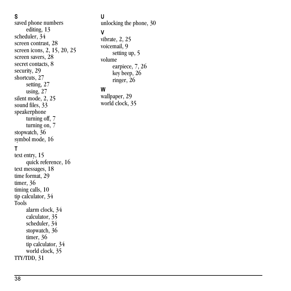 Kyocera Prisma KX17 User Manual | Page 46 / 48
