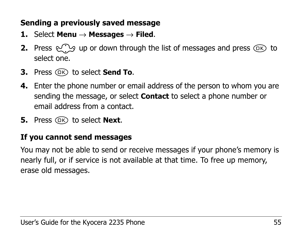 Kyocera Phone 2235 User Manual | Page 75 / 136