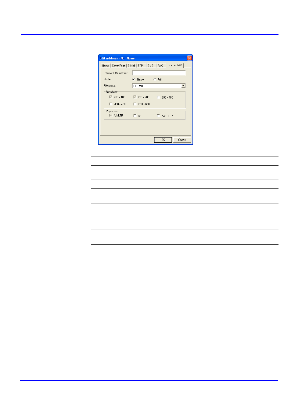Internet fax tab | Kyocera KM-NET User Manual | Page 44 / 64