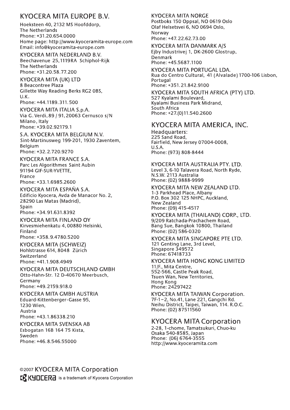 Kyocera KM-NET User Manual | Page 63 / 64