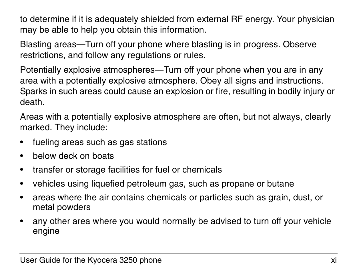 Kyocera 3200 series User Manual | Page 11 / 155