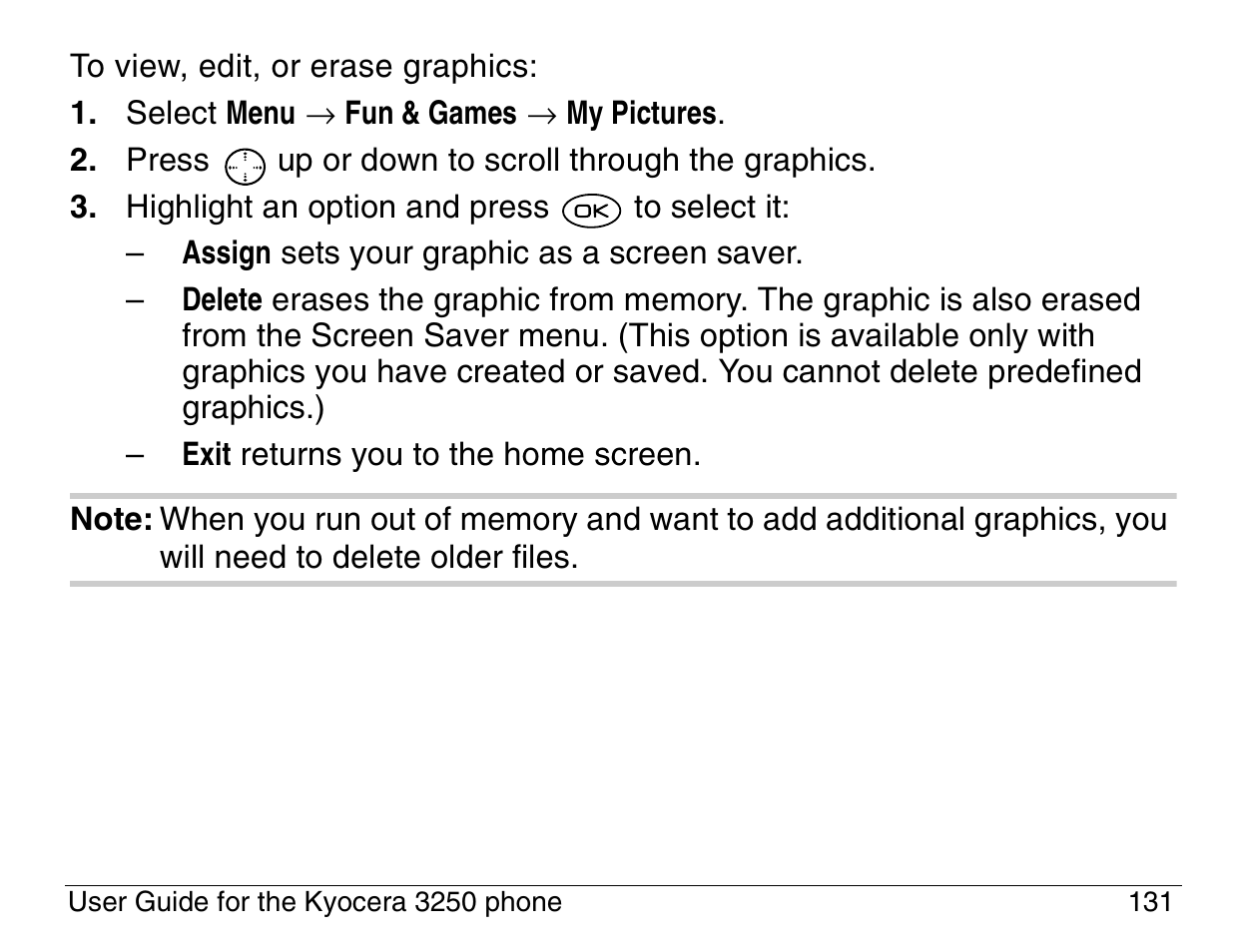 Kyocera 3200 series User Manual | Page 149 / 155