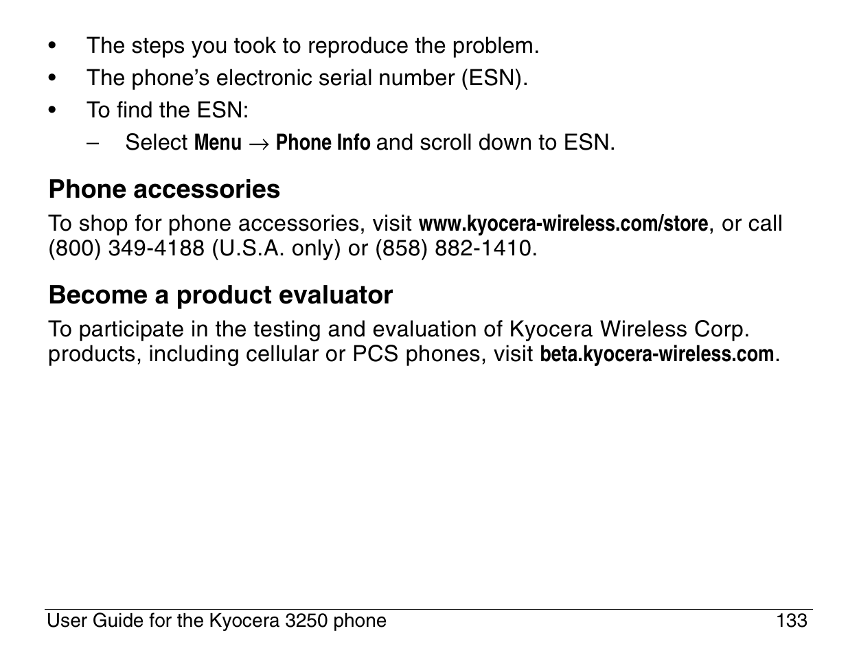 Kyocera 3200 series User Manual | Page 151 / 155