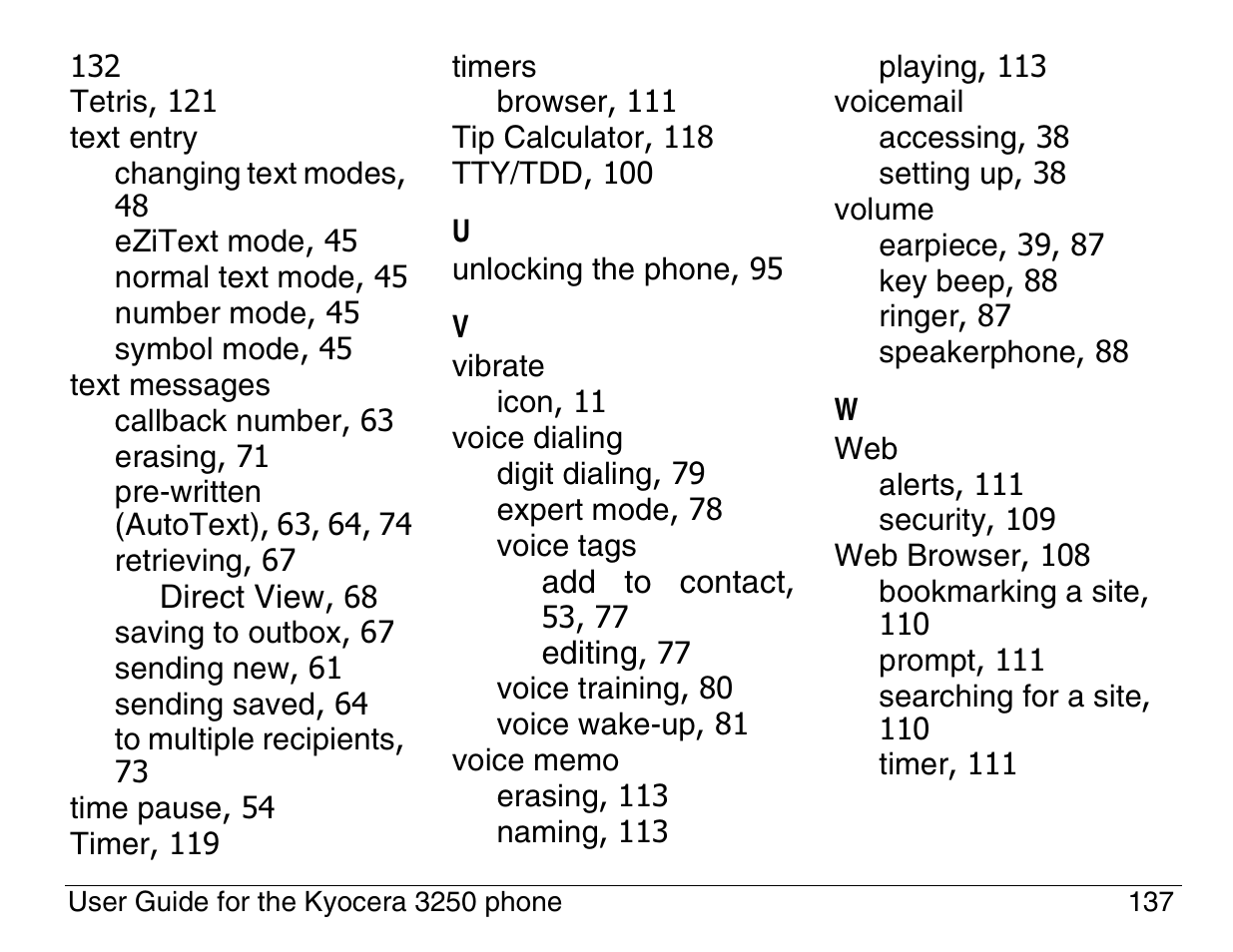 Kyocera 3200 series User Manual | Page 155 / 155