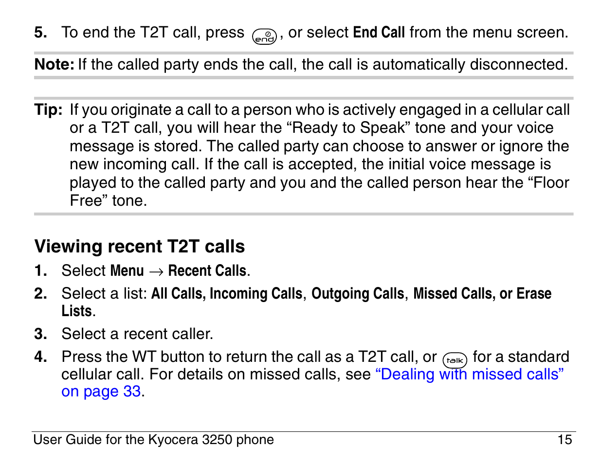 Kyocera 3200 series User Manual | Page 33 / 155