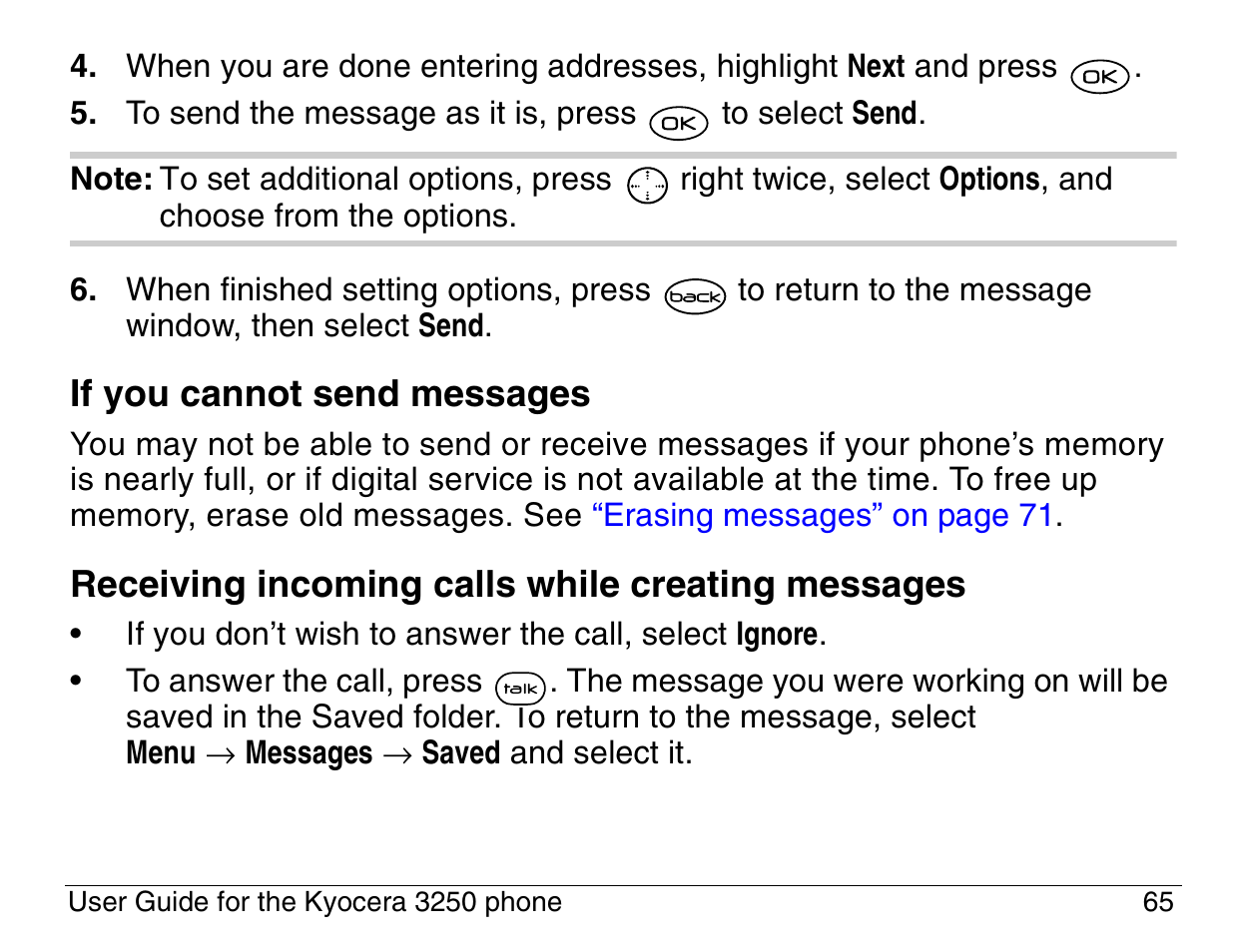 Kyocera 3200 series User Manual | Page 83 / 155