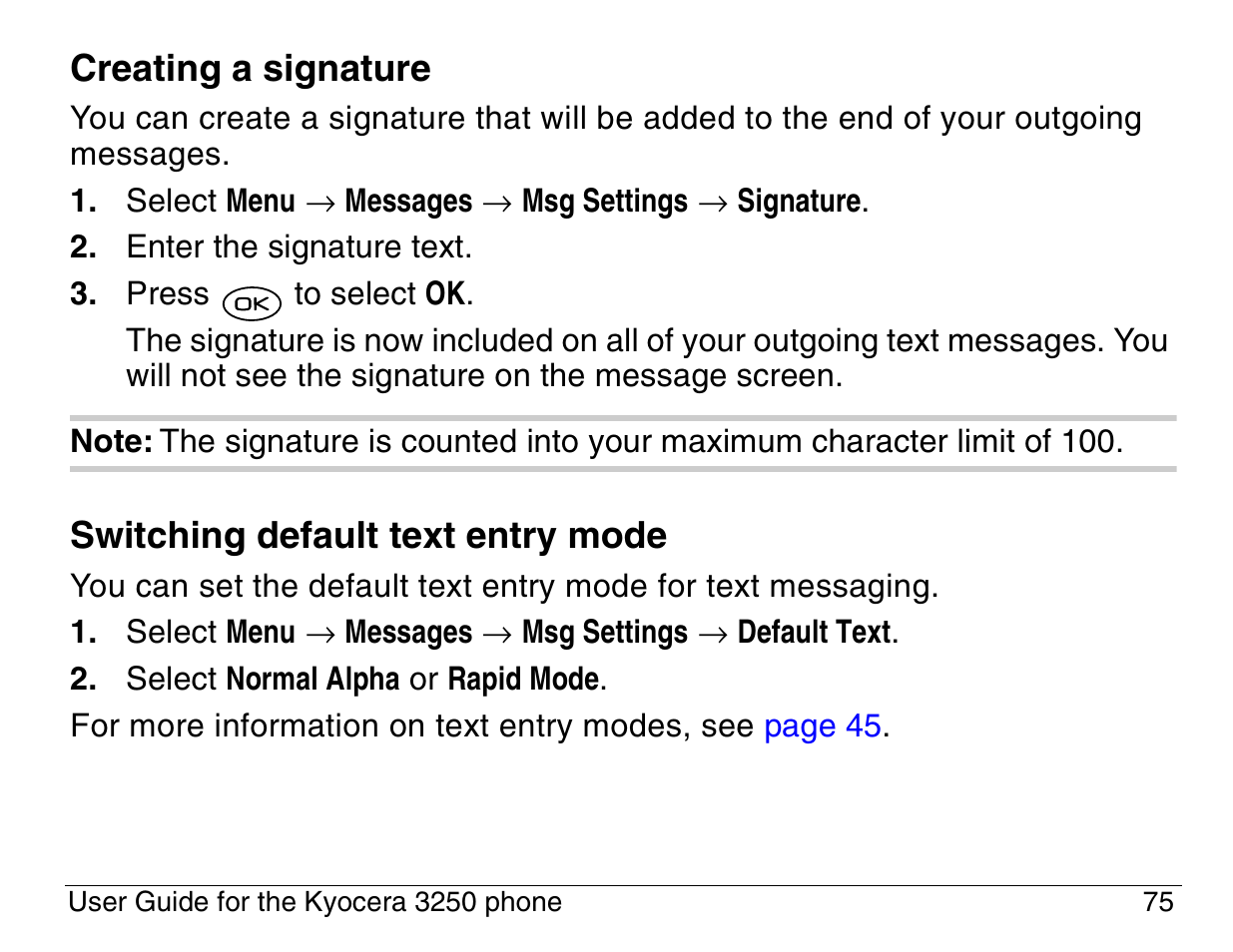 Kyocera 3200 series User Manual | Page 93 / 155