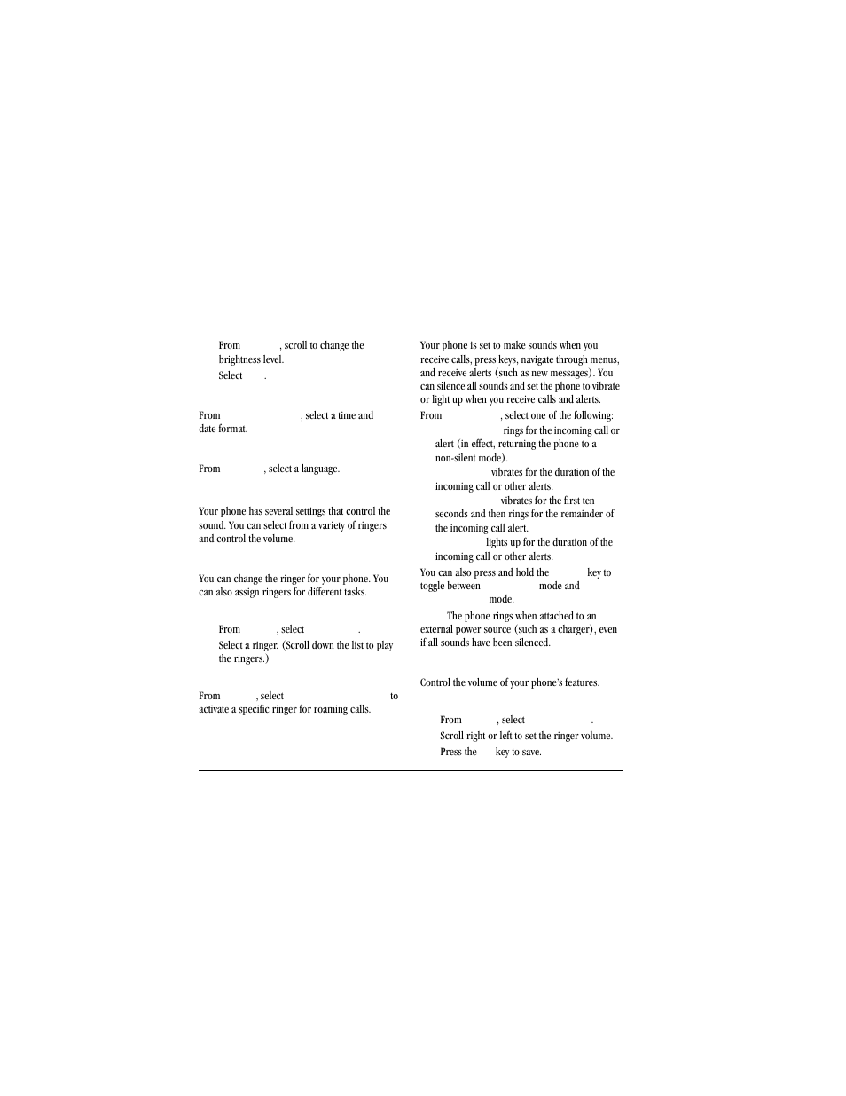 Sounds | Kyocera Jax S1300 User Manual | Page 56 / 68