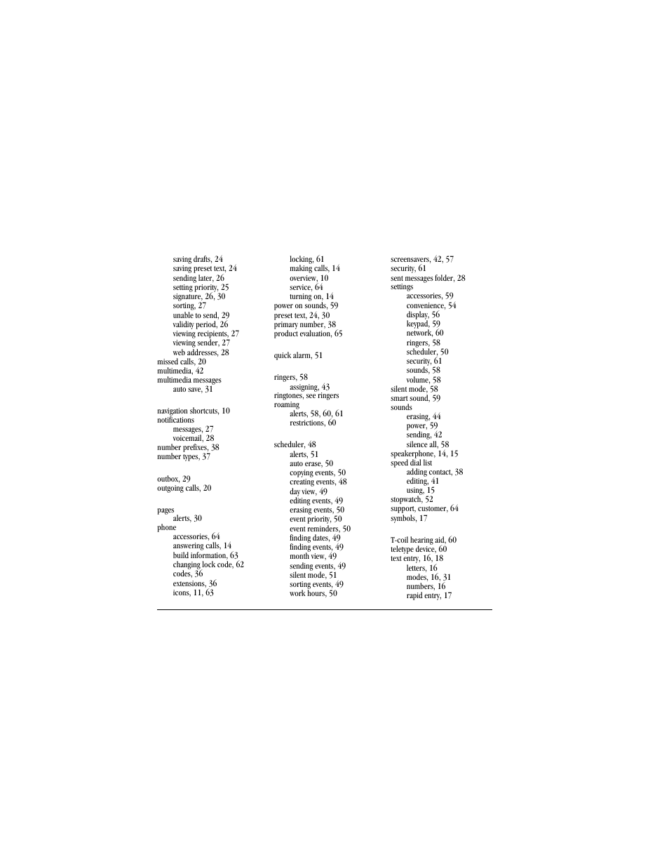 Kyocera Jax S1300 User Manual | Page 66 / 68