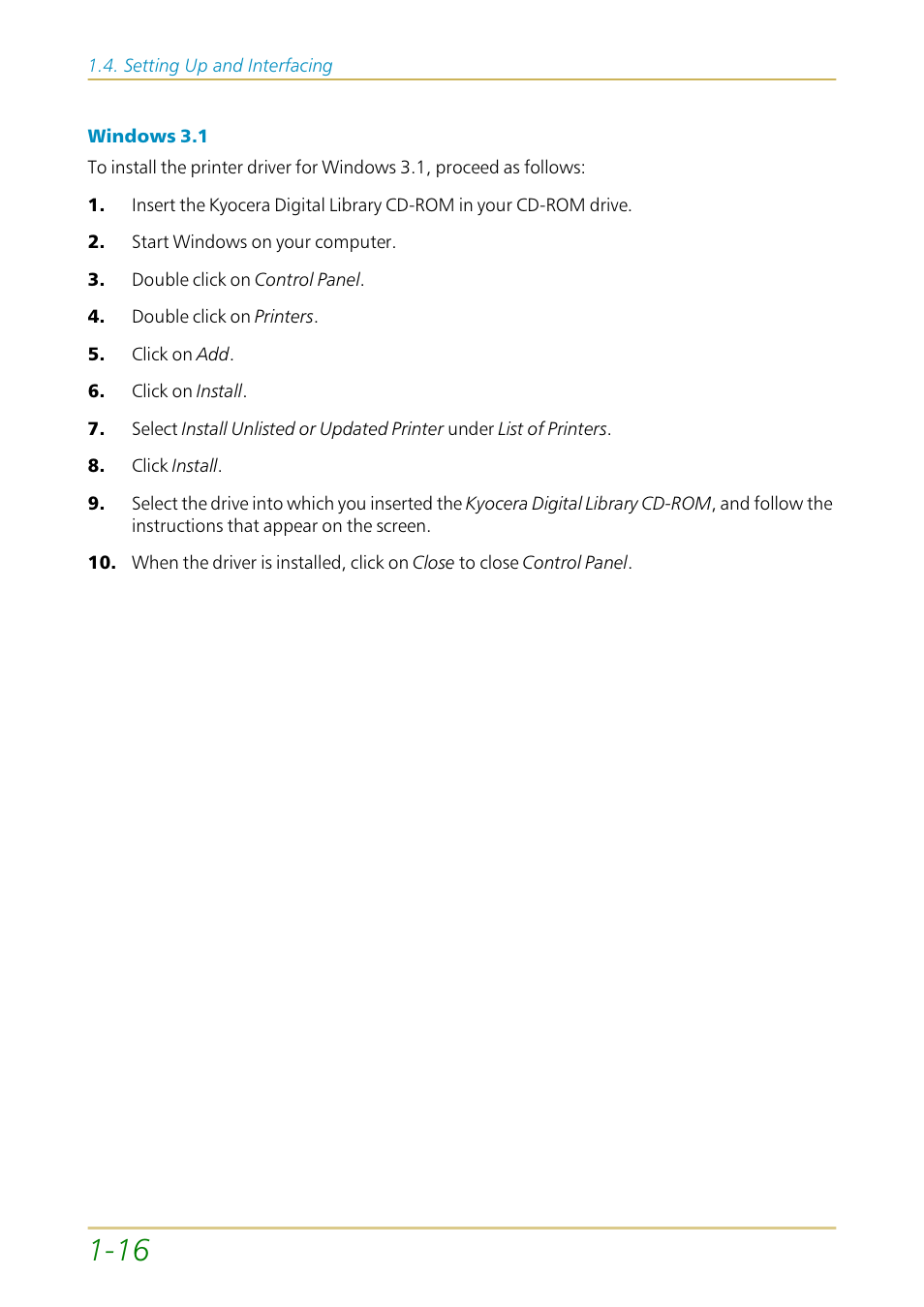 Kyocera FS-1700 User Manual | Page 37 / 154