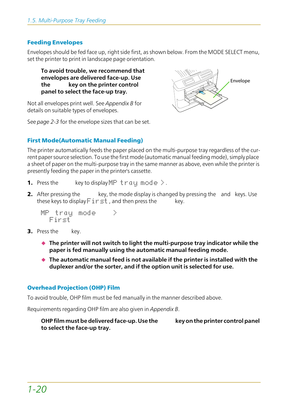 Kyocera FS-1700 User Manual | Page 41 / 154