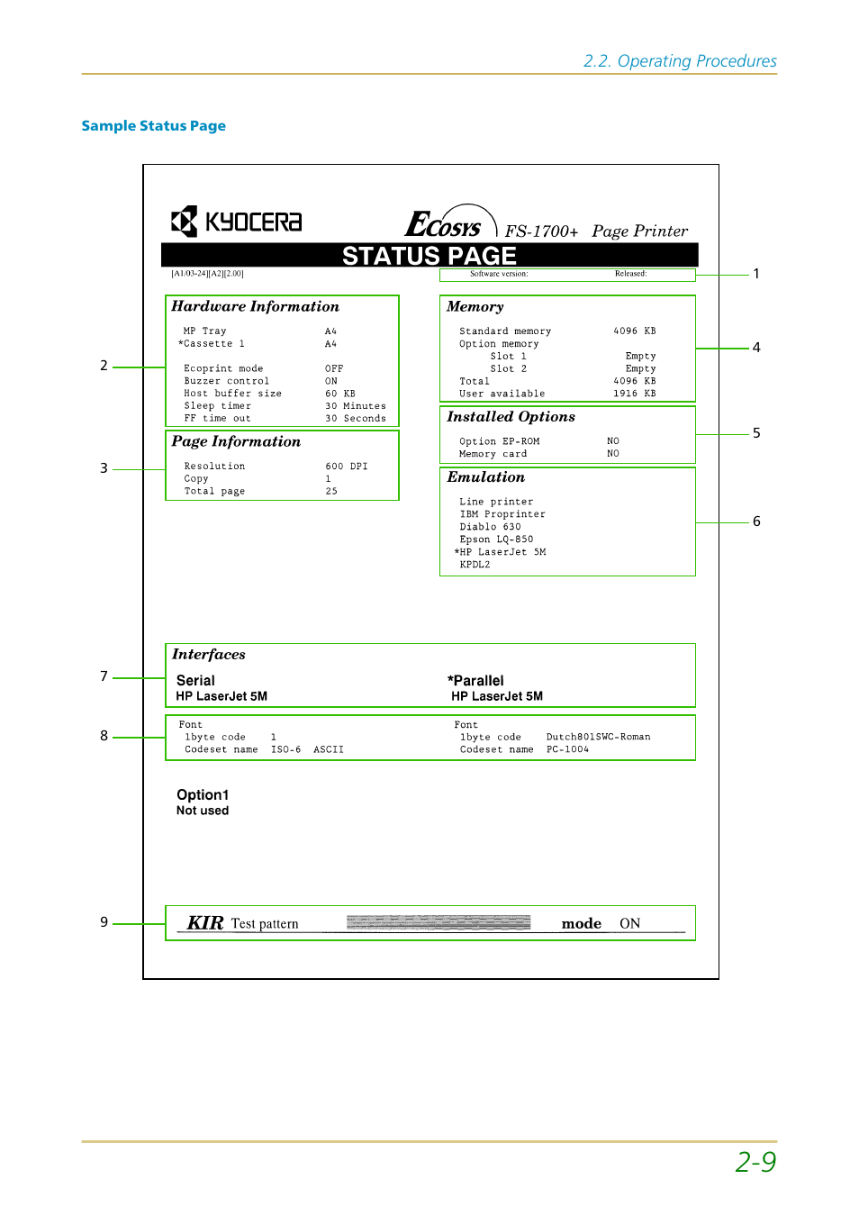 Kyocera FS-1700 User Manual | Page 56 / 154