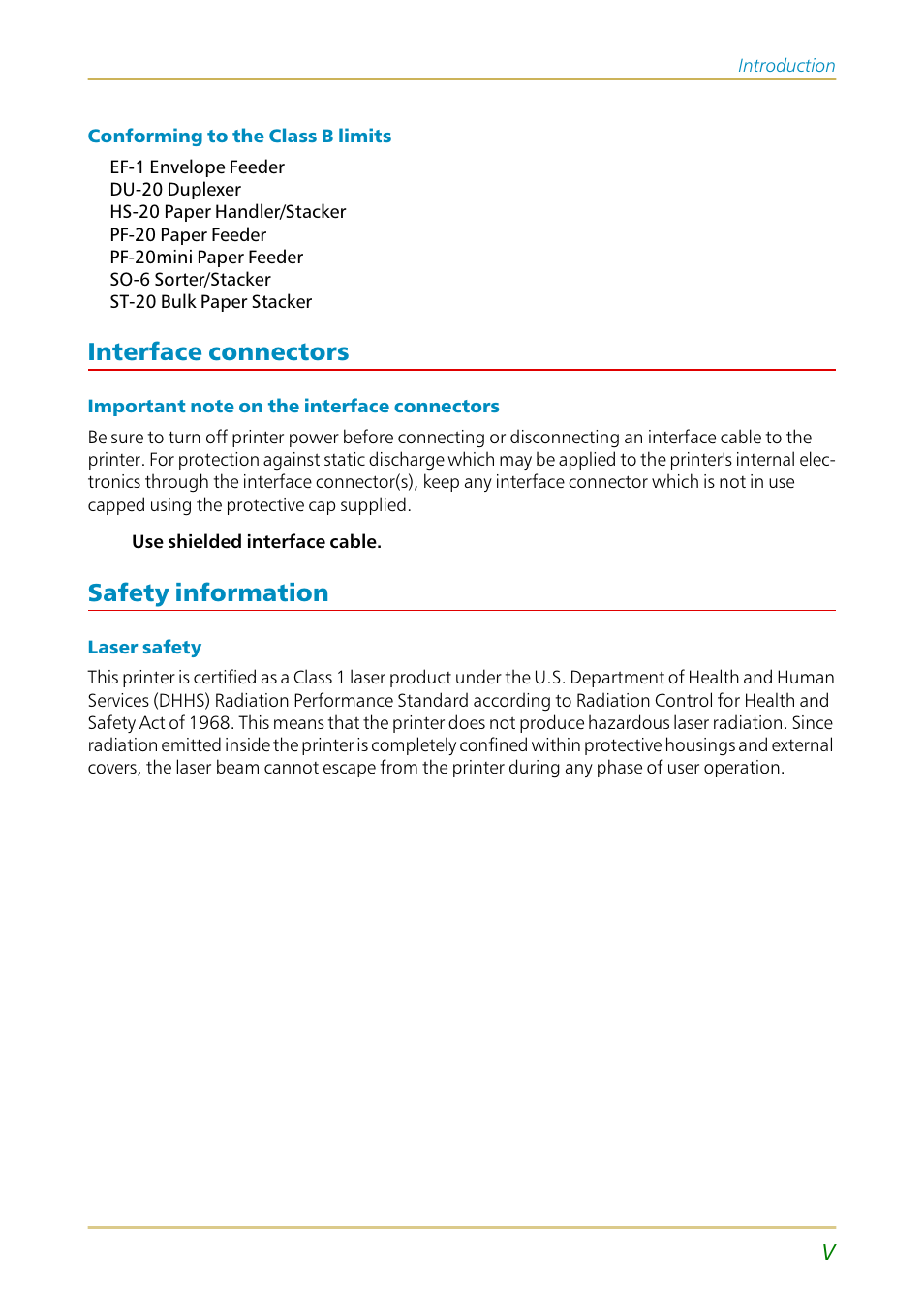 Kyocera FS-1700 User Manual | Page 6 / 154