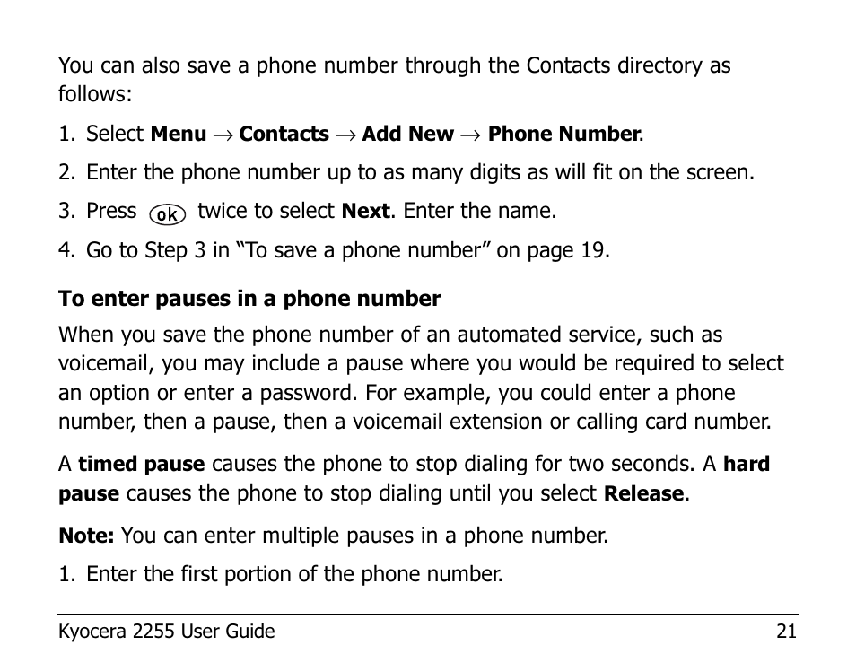 Kyocera 2255 User Manual | Page 35 / 110