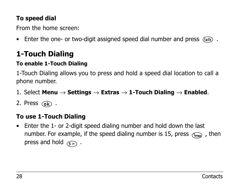 Touch dialing | Kyocera 2255 User Manual | Page 42 / 110