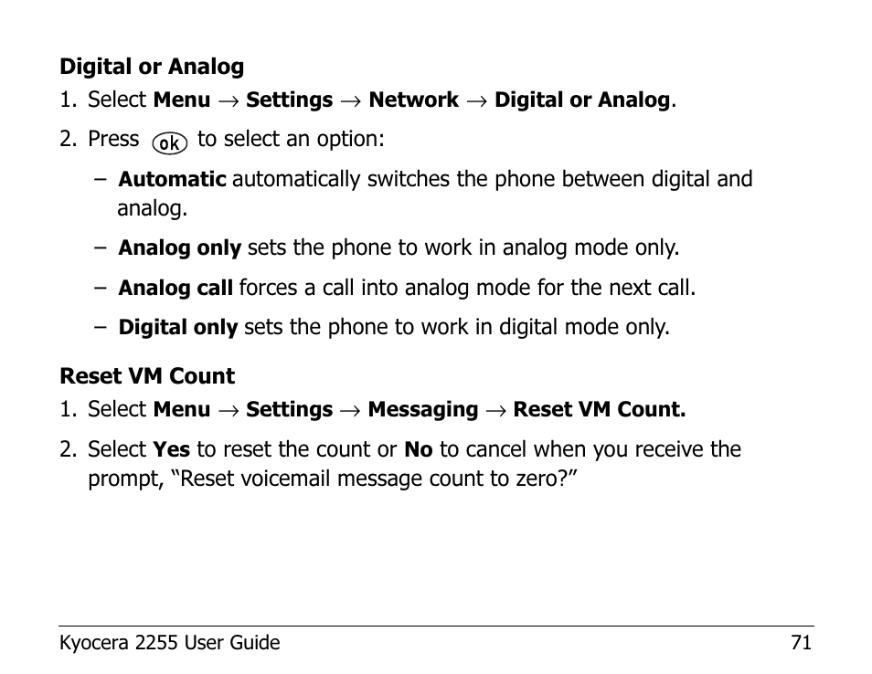Kyocera 2255 User Manual | Page 85 / 110