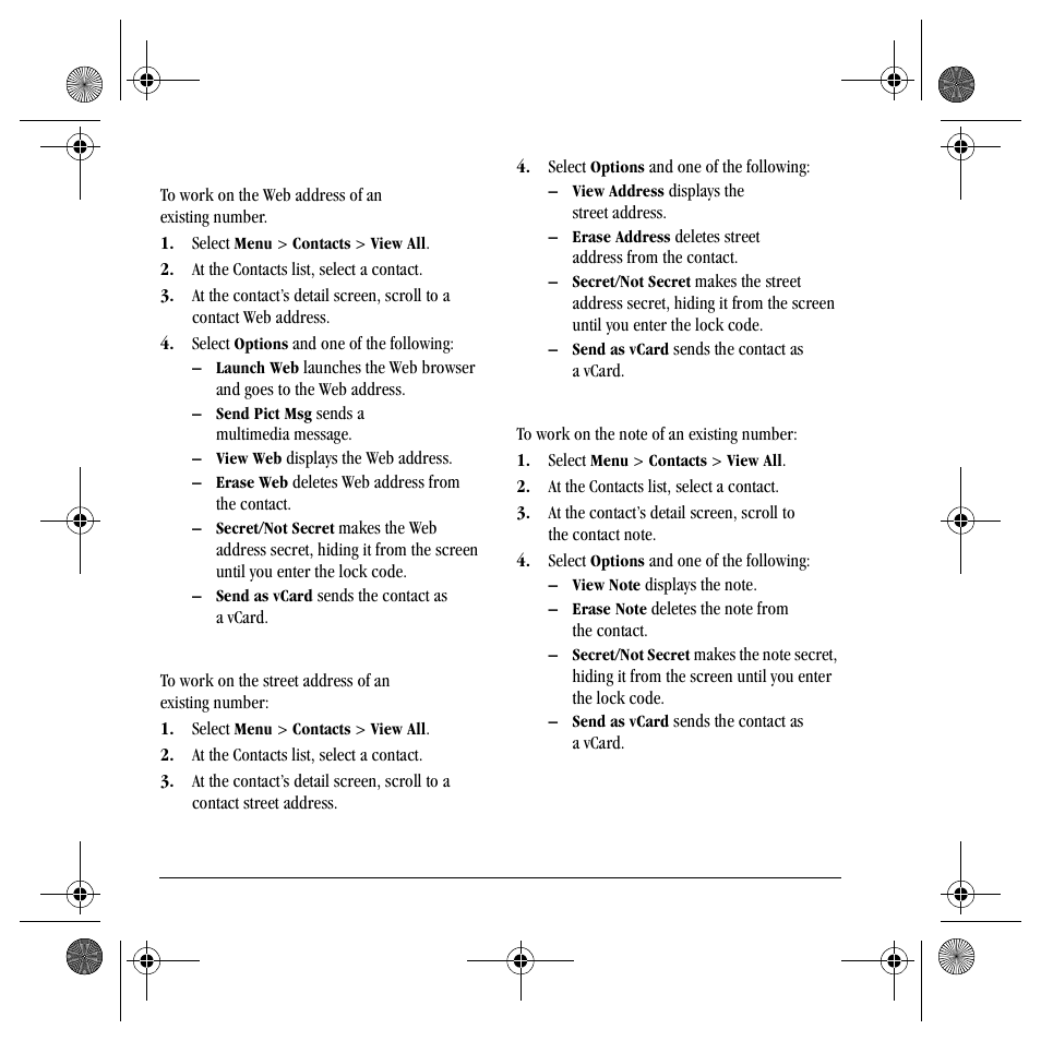 Kyocera S4000 User Manual | Page 38 / 80