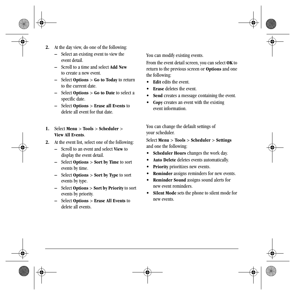 Kyocera S4000 User Manual | Page 50 / 80