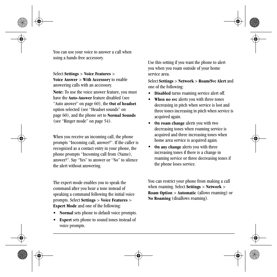 Network | Kyocera S4000 User Manual | Page 59 / 80