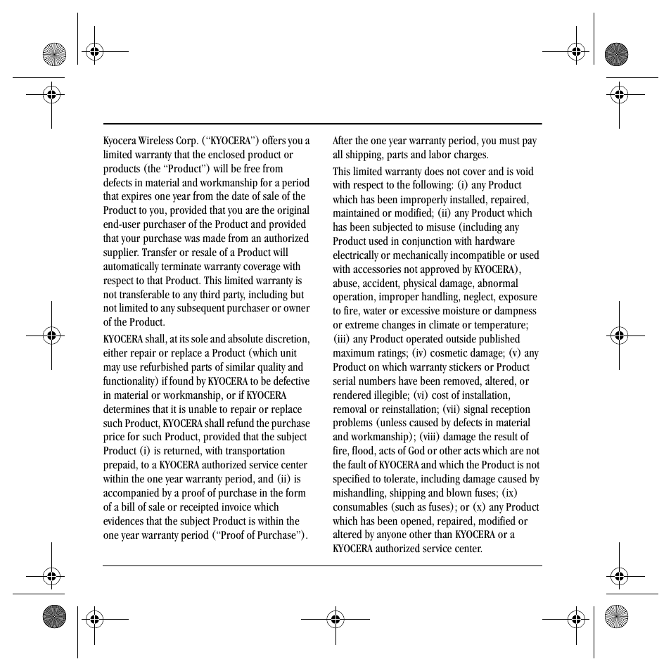 16 c | Kyocera S4000 User Manual | Page 72 / 80