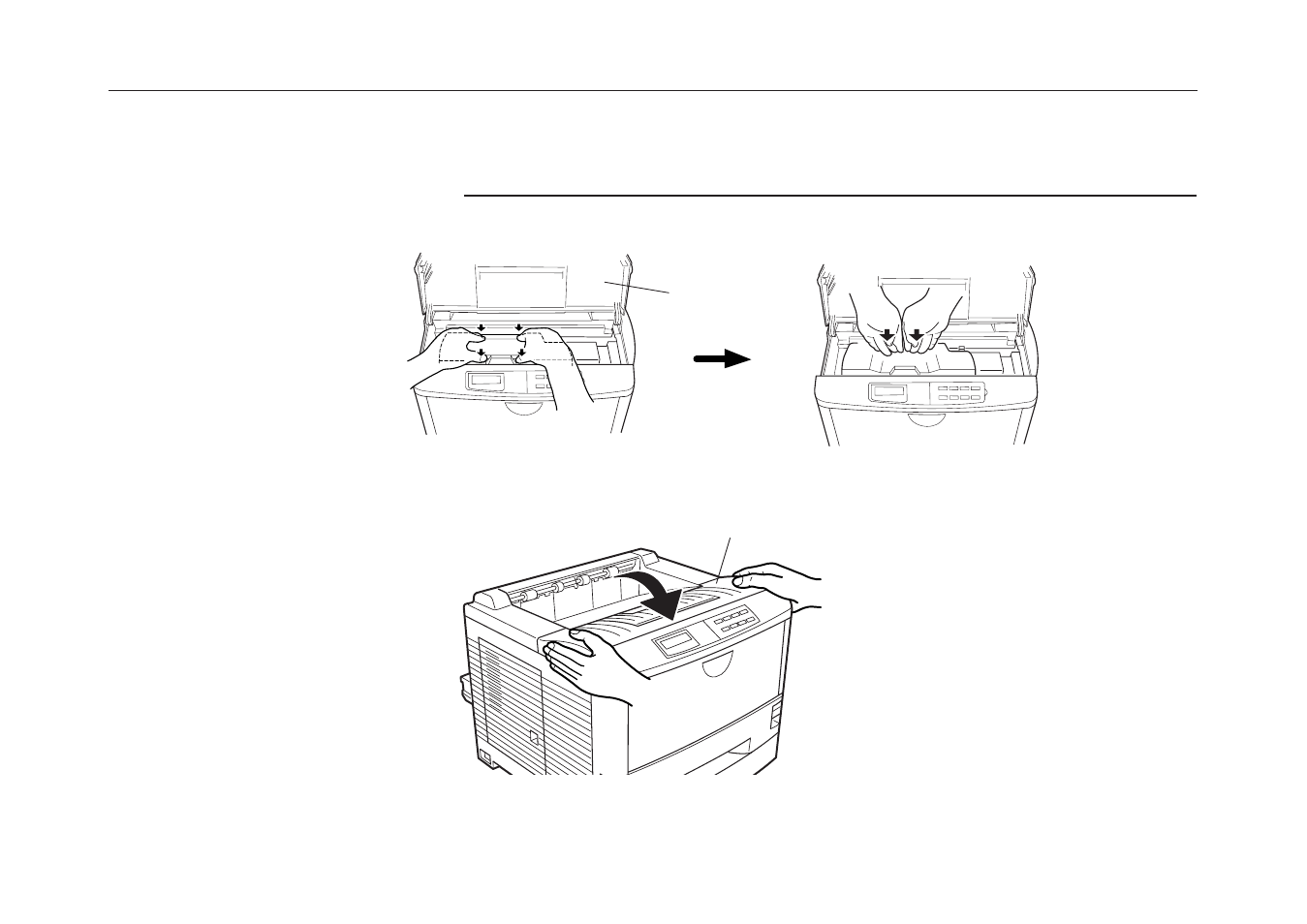 Close the top cover | Kyocera FS-6700 User Manual | Page 38 / 224