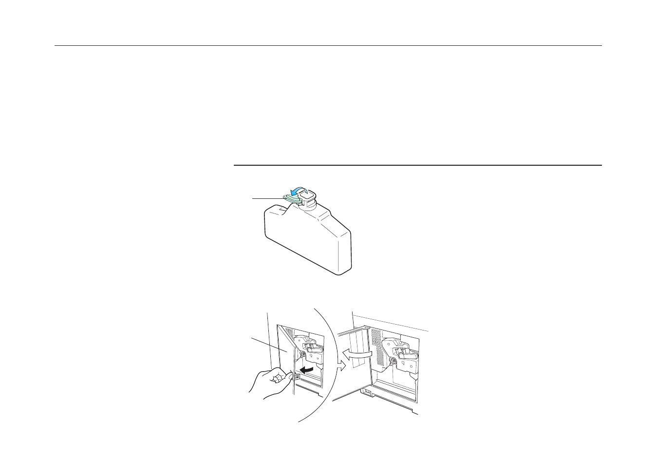 Install the waste toner bottle | Kyocera FS-6700 User Manual | Page 39 / 224