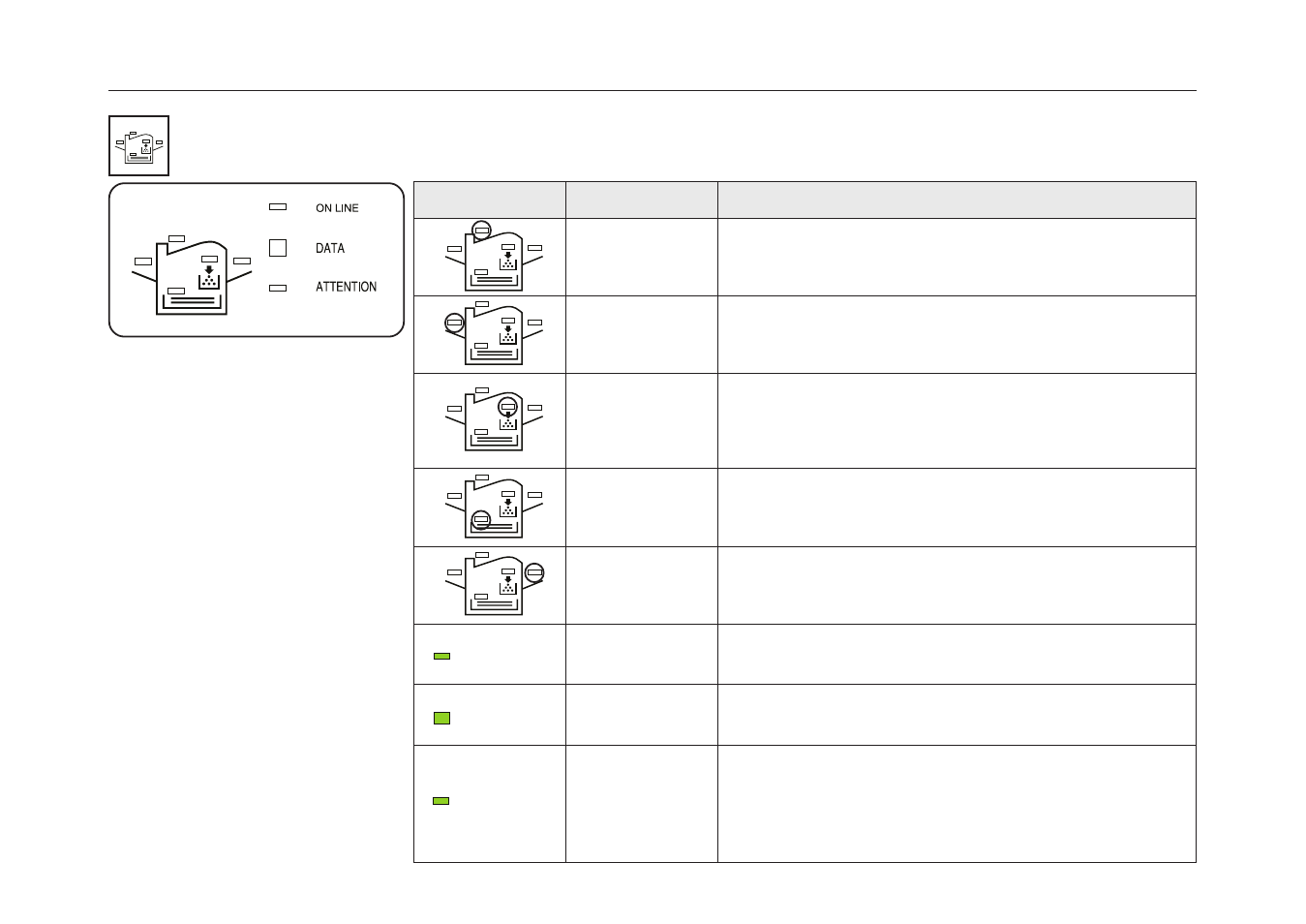 Symbolic indicators | Kyocera FS-6700 User Manual | Page 75 / 224