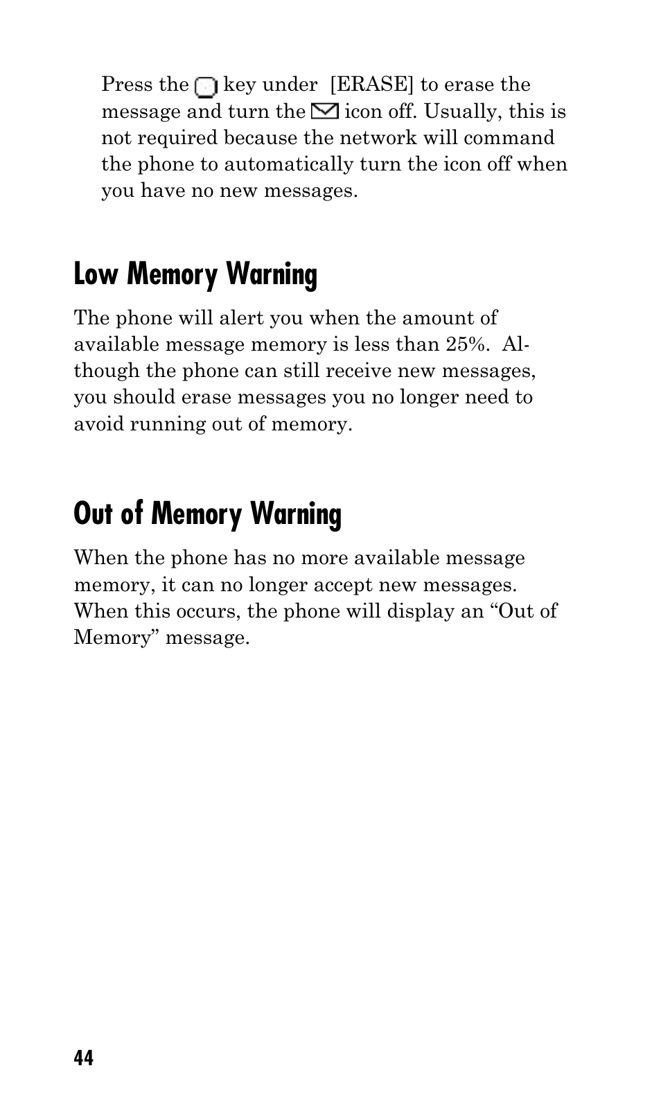 Kyocera Q Phone User Manual | Page 44 / 60