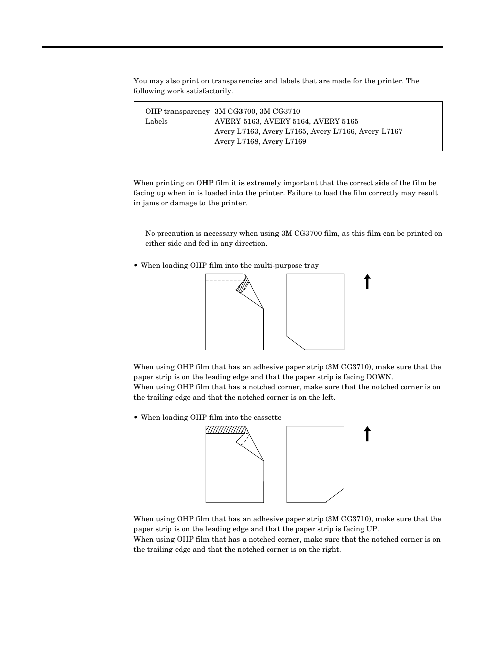 P. 114). we, Appendix, Transparencies and labels | Kyocera FS-5900C User Manual | Page 127 / 132