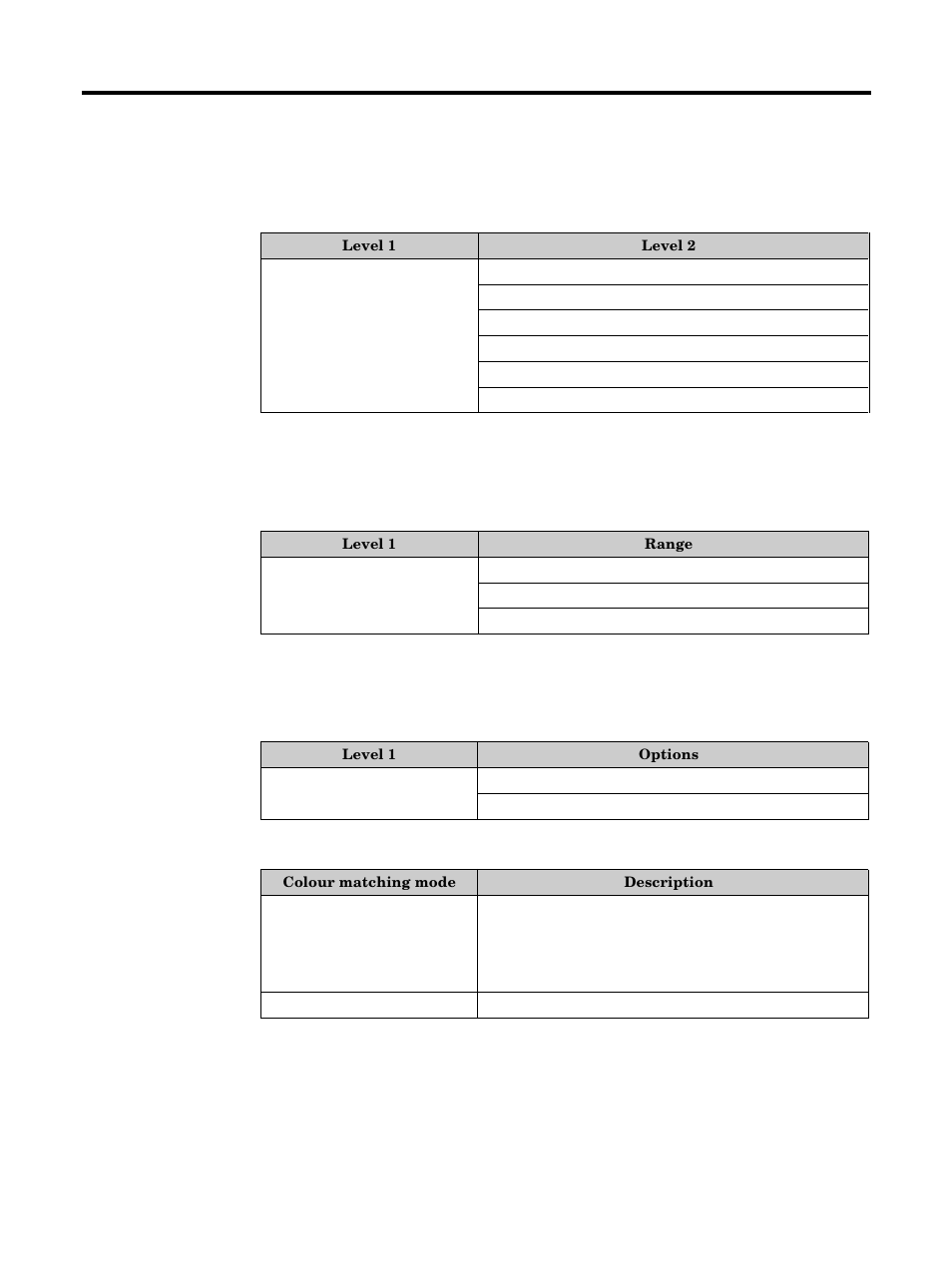 Using the printer, Colour mode, Colour matching | Kyocera FS-5900C User Manual | Page 57 / 132