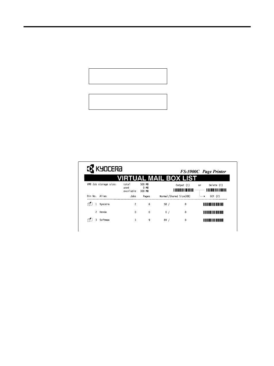 Using the printer | Kyocera FS-5900C User Manual | Page 68 / 132