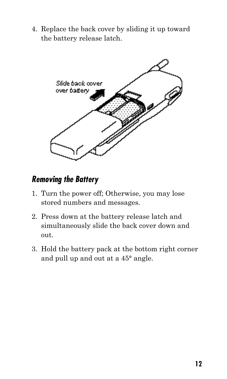 Removing the battery | Kyocera Mita FS-1900 User Manual | Page 12 / 60