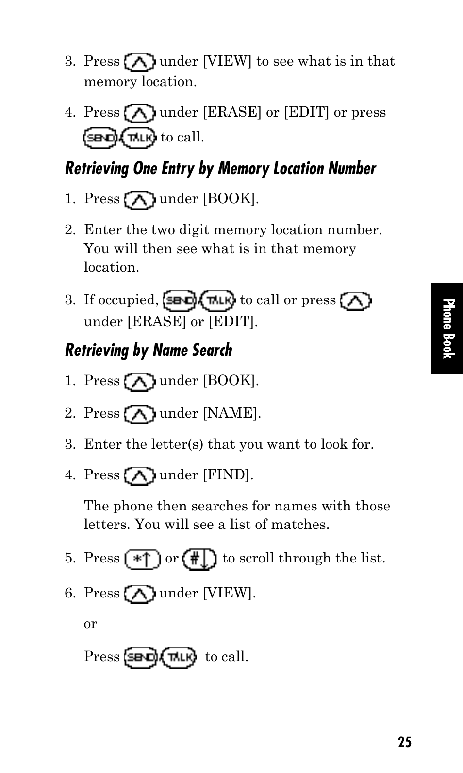 Retrieving by name search | Kyocera Mita FS-1900 User Manual | Page 25 / 60