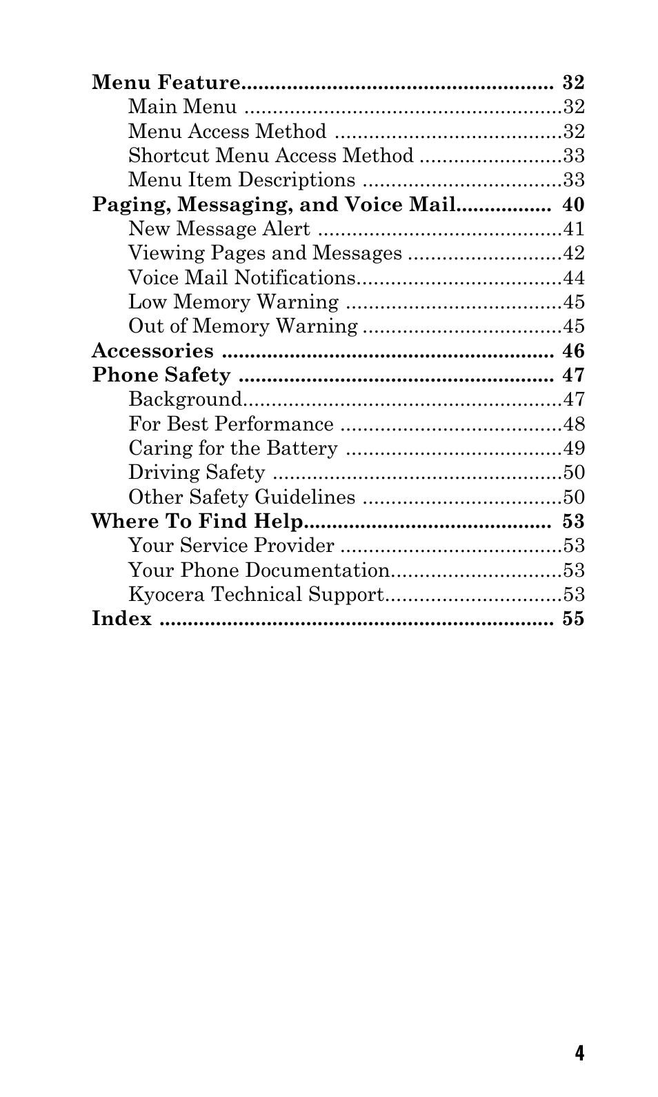 Kyocera Mita FS-1900 User Manual | Page 4 / 60