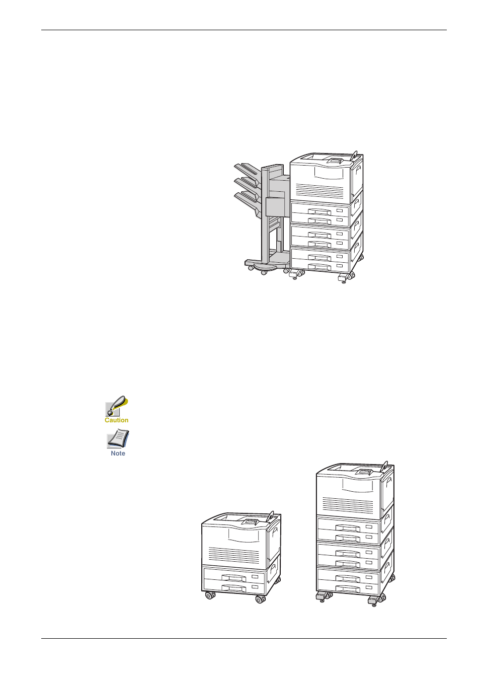 A.3.6 df-31 document finisher, A.3.7 ca-31 casters and ca-31b caster kit, A.3.6 | A.3.7 | Kyocera FS-C8008DN User Manual | Page 192 / 214