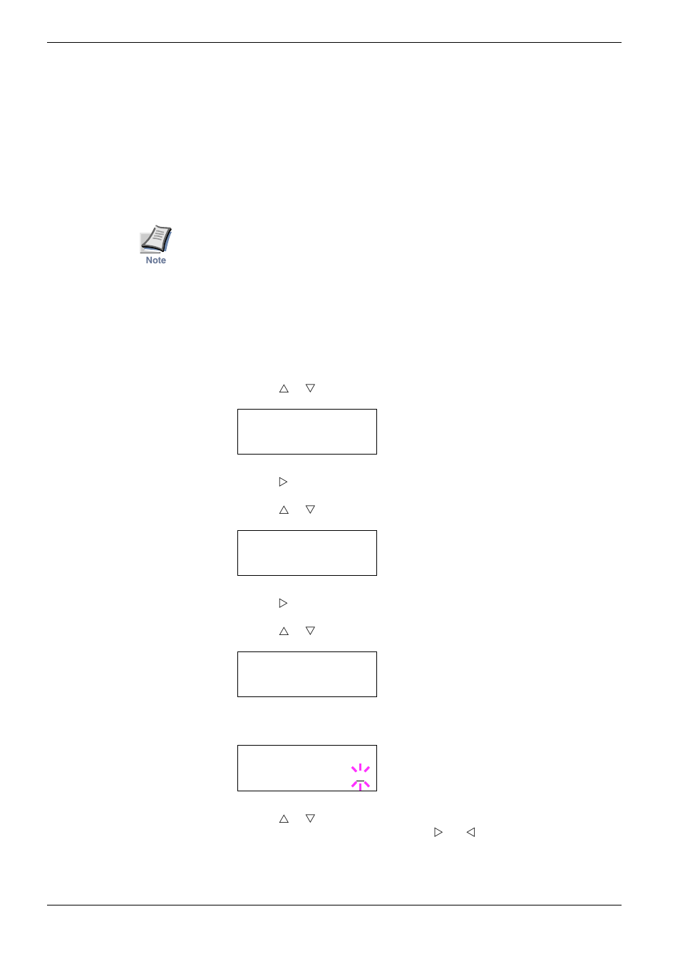 5 changing e-mps configuration, Changing e-mps configuration -30, Changing the | Kyocera FS-C8008DN User Manual | Page 75 / 214