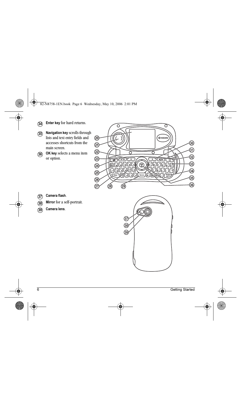 Kyocera Strobe K612b User Manual | Page 14 / 80
