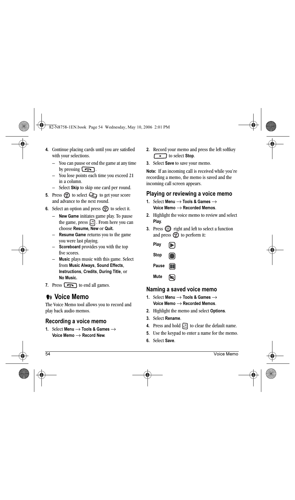 Kyocera Strobe K612b User Manual | Page 62 / 80