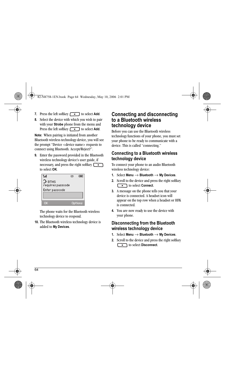 Kyocera Strobe K612b User Manual | Page 72 / 80