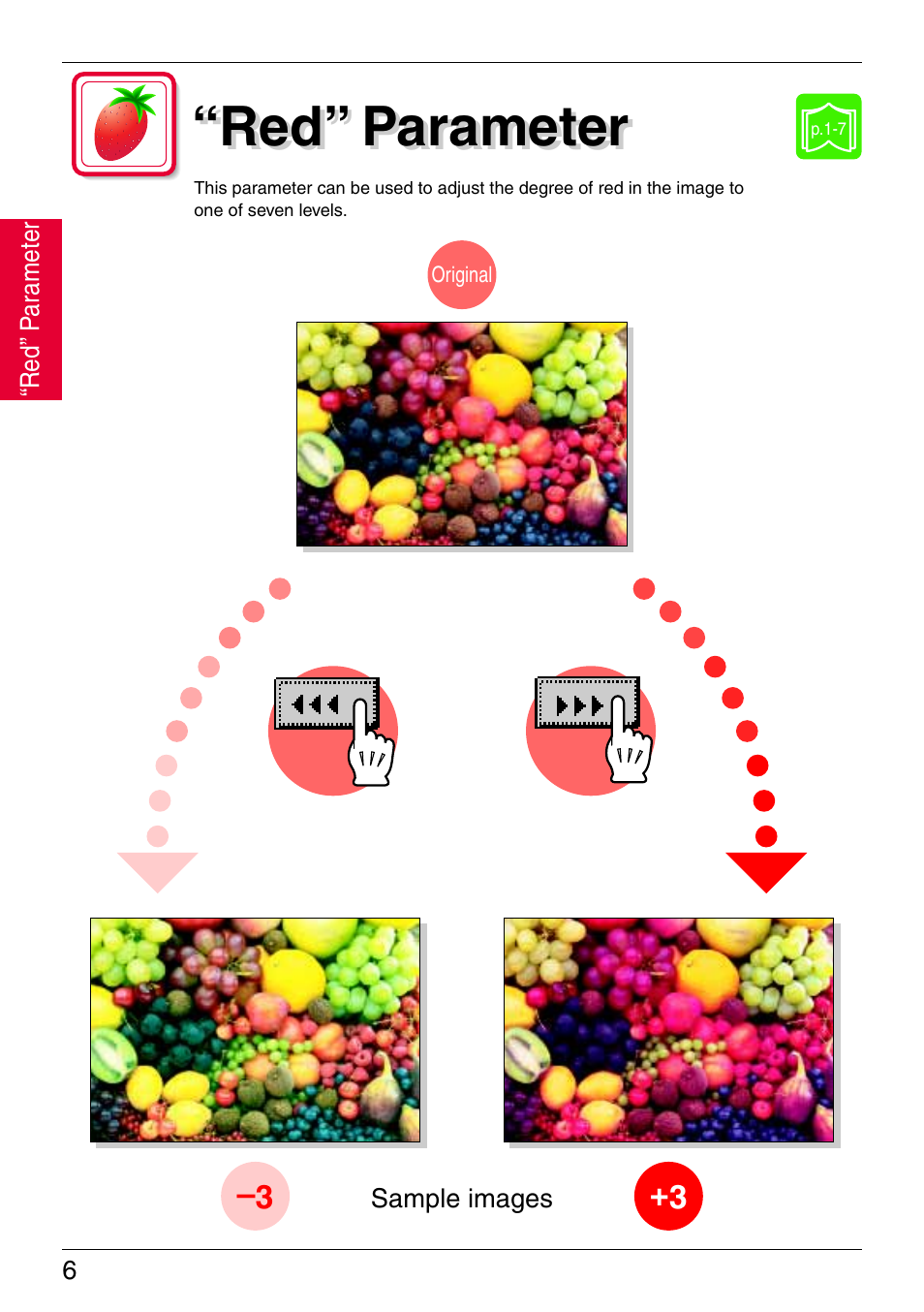 Red” parameter | Kyocera KM-C3130 User Manual | Page 11 / 75