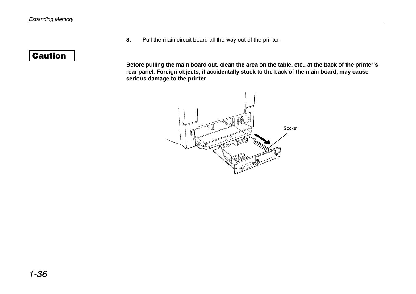 Caution | Kyocera FS-680 User Manual | Page 55 / 141