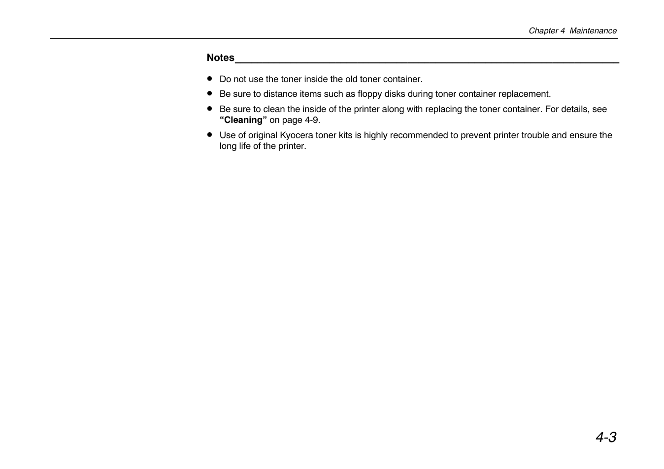 Kyocera FS-680 User Manual | Page 80 / 141