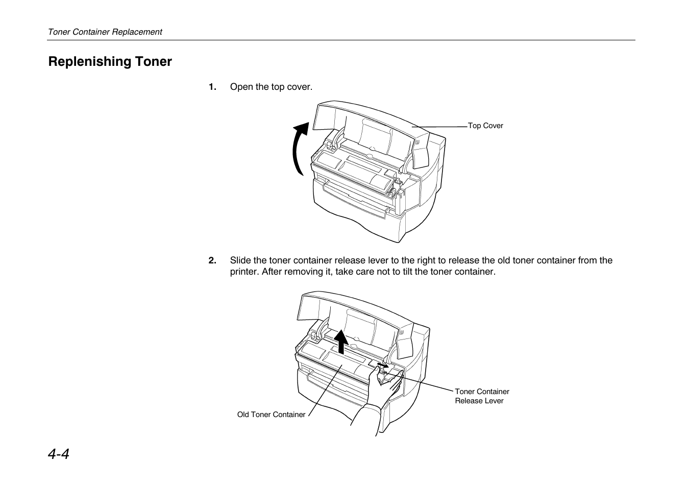 Replenishing toner | Kyocera FS-680 User Manual | Page 81 / 141