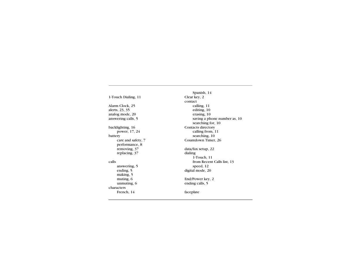 Kyocera QCP 2035 User Manual | Page 45 / 47
