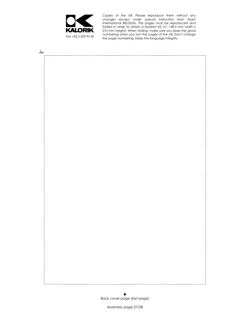 Kalorik USK JK 28345 User Manual | Page 27 / 28