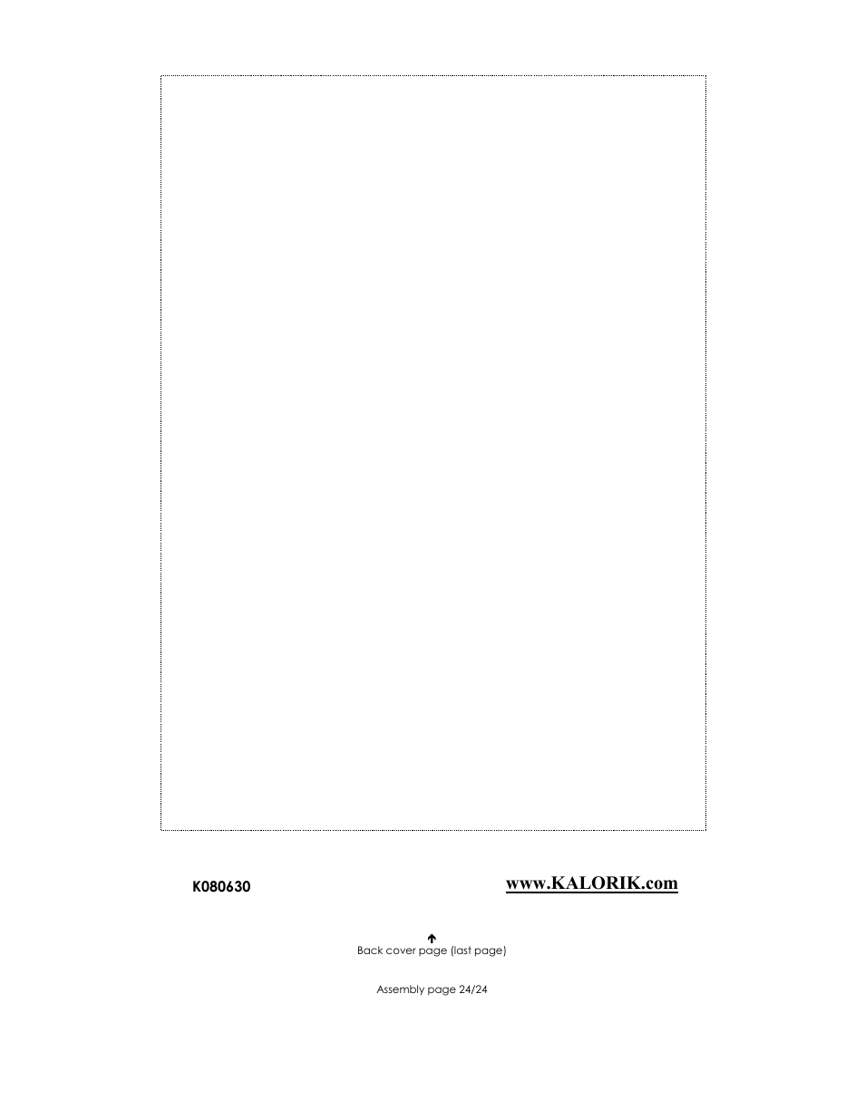 Kalorik USK MGR 25959 User Manual | Page 24 / 24