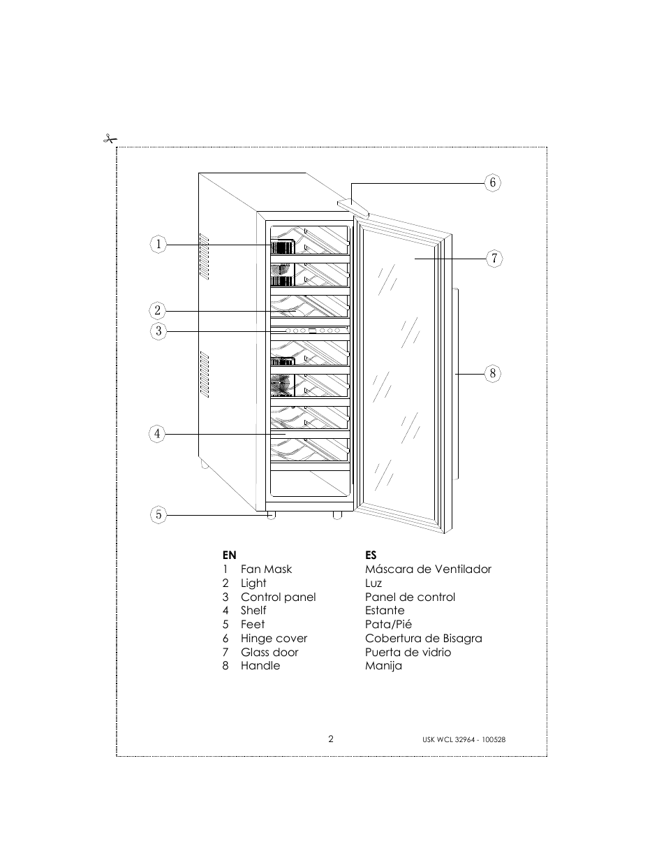 Kalorik BODEGA USK WCL 32964 User Manual | Page 2 / 24